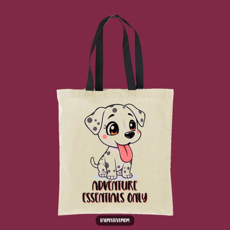 Funny Kawaii Dalmatian Adventure Tote: Carry Your Gear with Cute Dog Enthusiasm